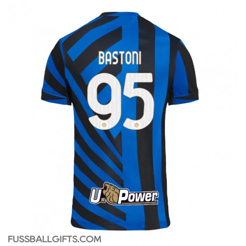 Inter Milan Alessandro Bastoni #95 Fußballbekleidung Heimtrikot 2024-25 Kurzarm